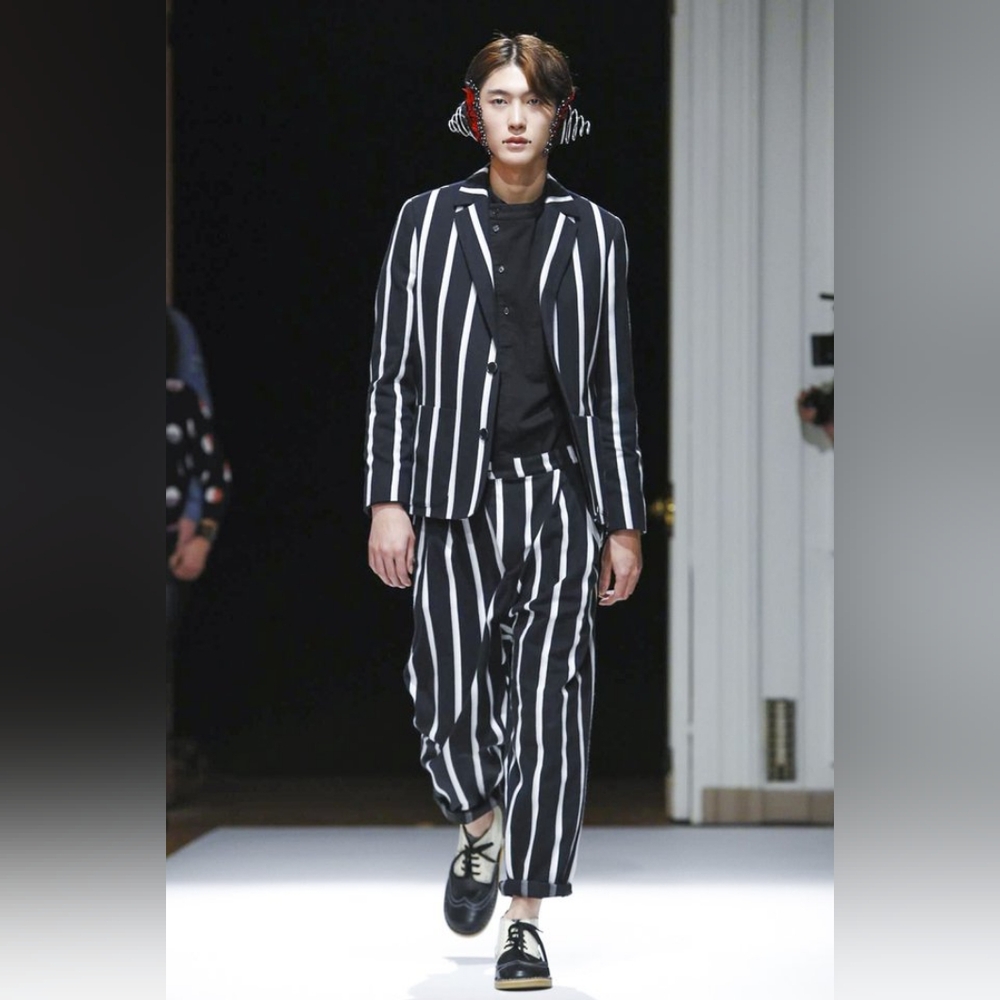 Henrik Vibskov Chalkstriped Blazer A/W Mensware (2017)